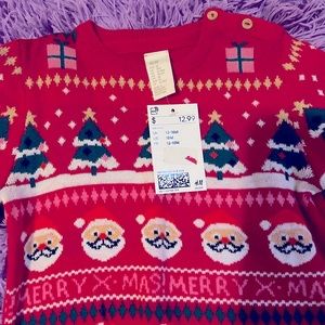 Merry X-Mas sweater NWT